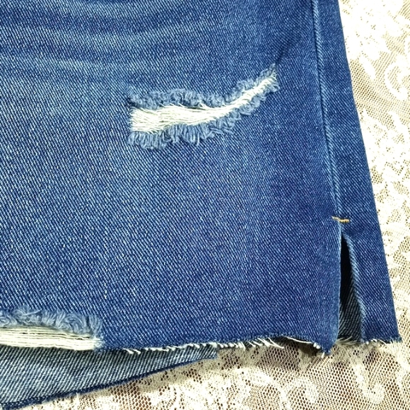 NWT No Boundaries Jean Shorts 100% Cotton Siz 7 - Picture 8 of 13